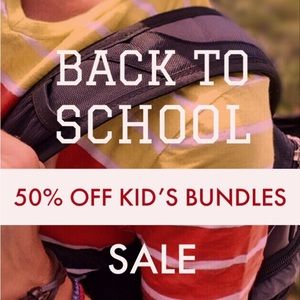 Back to School Sale! Half off all kids bundles!